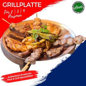 Grillplatte kroatische Spezialität in Echterdingen für 2,3,4 Personen